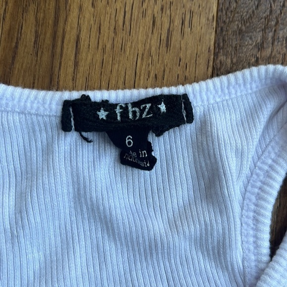 Flowers by Zoe Girl’s Love is Everything Tank Size 6 - Picture 3 of 4